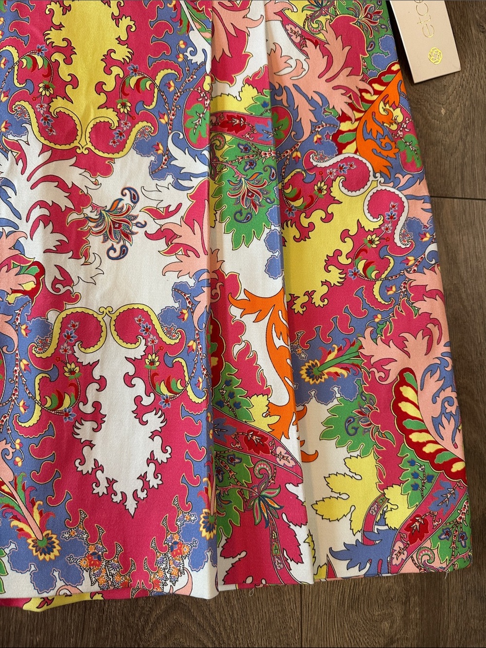 Etcetera Paisley Skirt - Picture 2 of 8